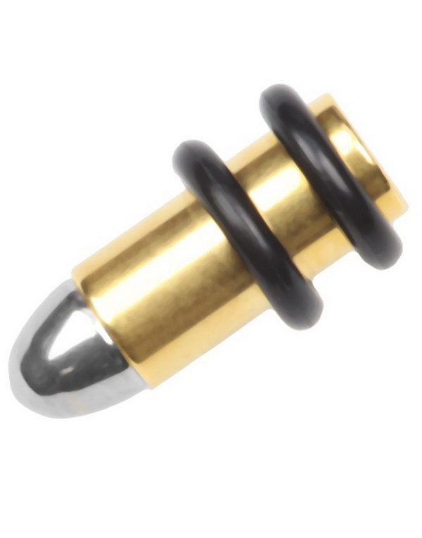 Golden Bullet - Ørepiercing med O-Ringer