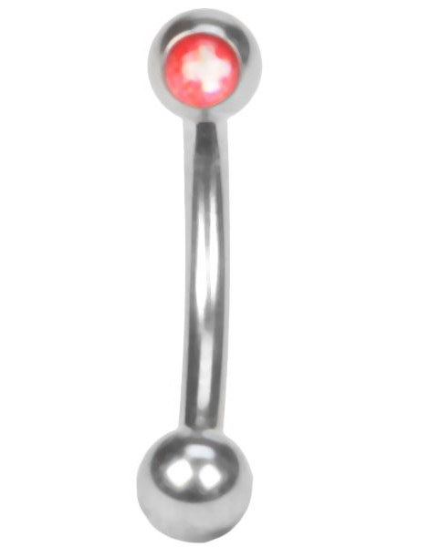 Switzerland - Øyenbrynspiercing - 1.2 mm x 8 mm