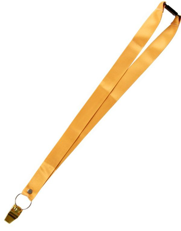 Gullfløyte med Gullfarget Halsbånd