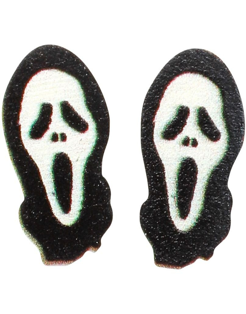 Øredobber med Små Spøkelsesansikter