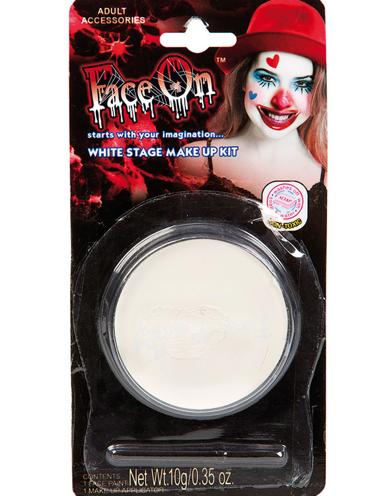 Hvit Kropps- og Ansiktsfarge