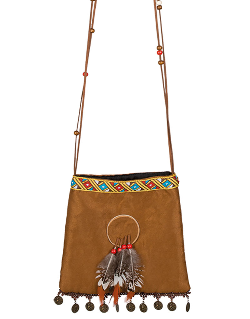 Brun Indianer Kostymeveske