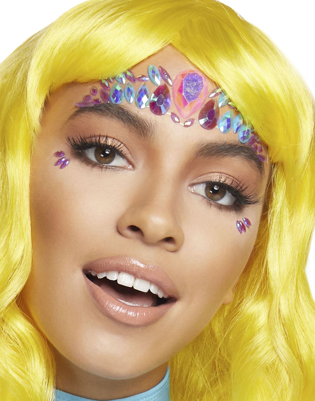 Freesia Fargerike Ansiktsstener / Smykker