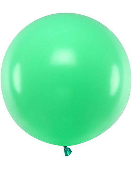 Grønn Pastellfarget Rund JUMBO Ballong 60 cm