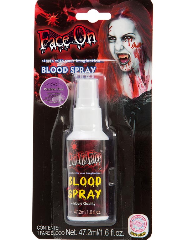 Rød Blodspray Teatersminke/Spesialeffekt- 47 ml