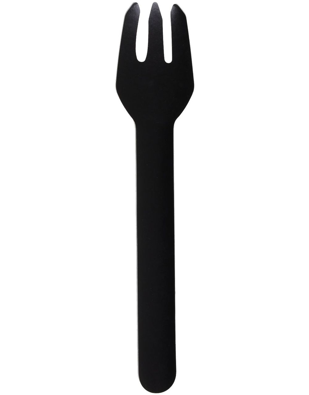 10 stk Miljøvennlige Gafler Svart 13 cm
