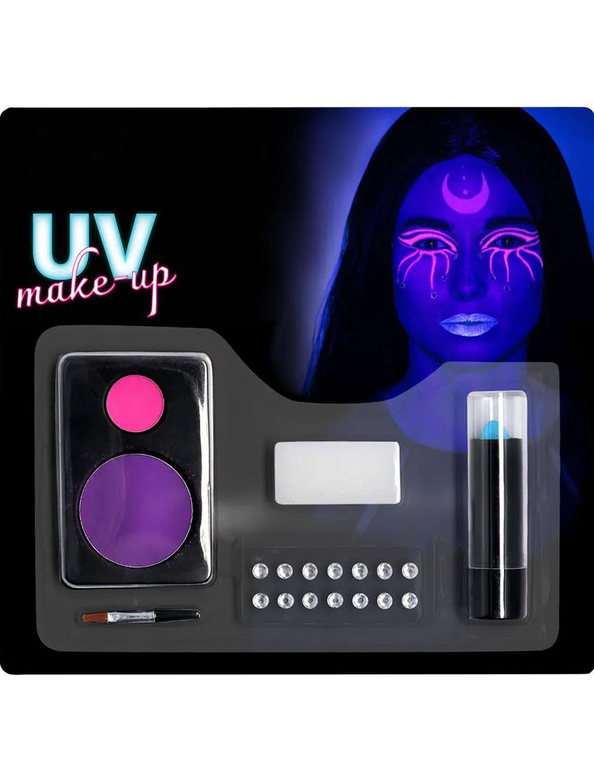 Bright Witch - UV Sminkesett med Stener