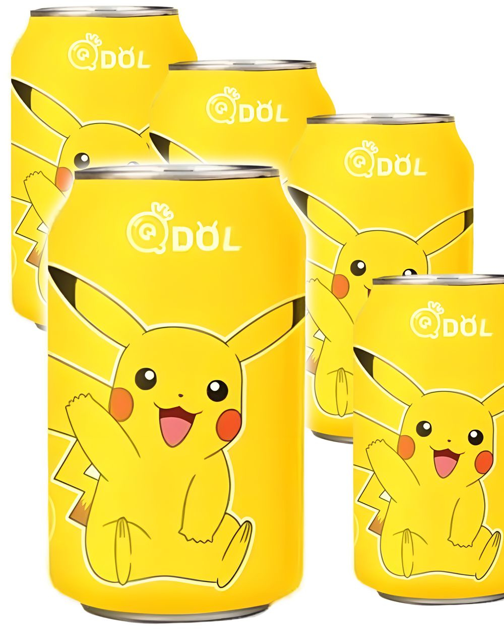 24 stk Pokemon Pikachu Natural Sparkling Water - Kullsyrevann 330 ml - Helt Brett (Asia Import)