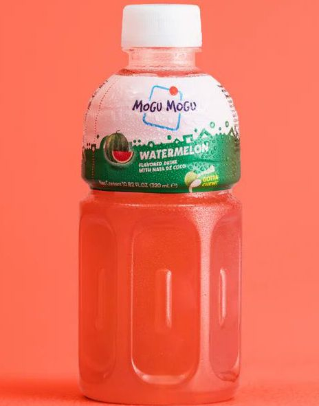 Mogu Mogu Nata De Coco Watermelon - Vannmelonjuice med Kokosgelebiter 320 ml (Thailand)