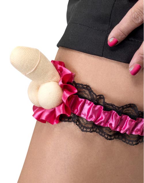 Strømpebånd med Penis