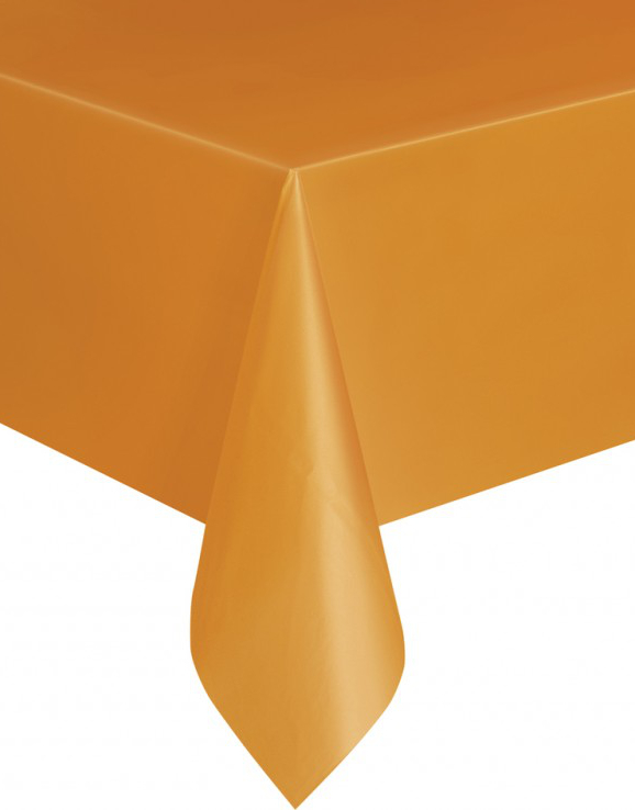 Orange Plastduk 137x274 cm