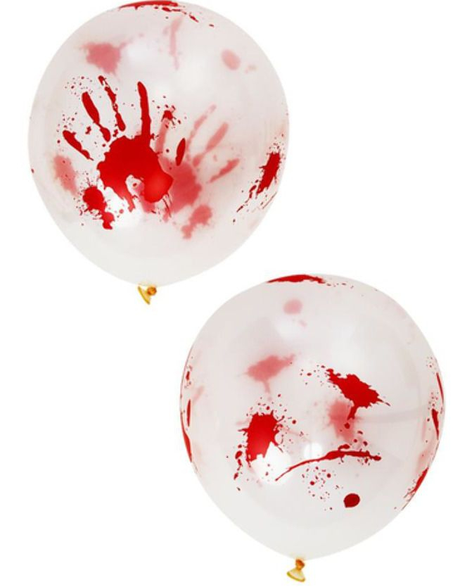 8 stk 30 cm - Blodige Ballonger
