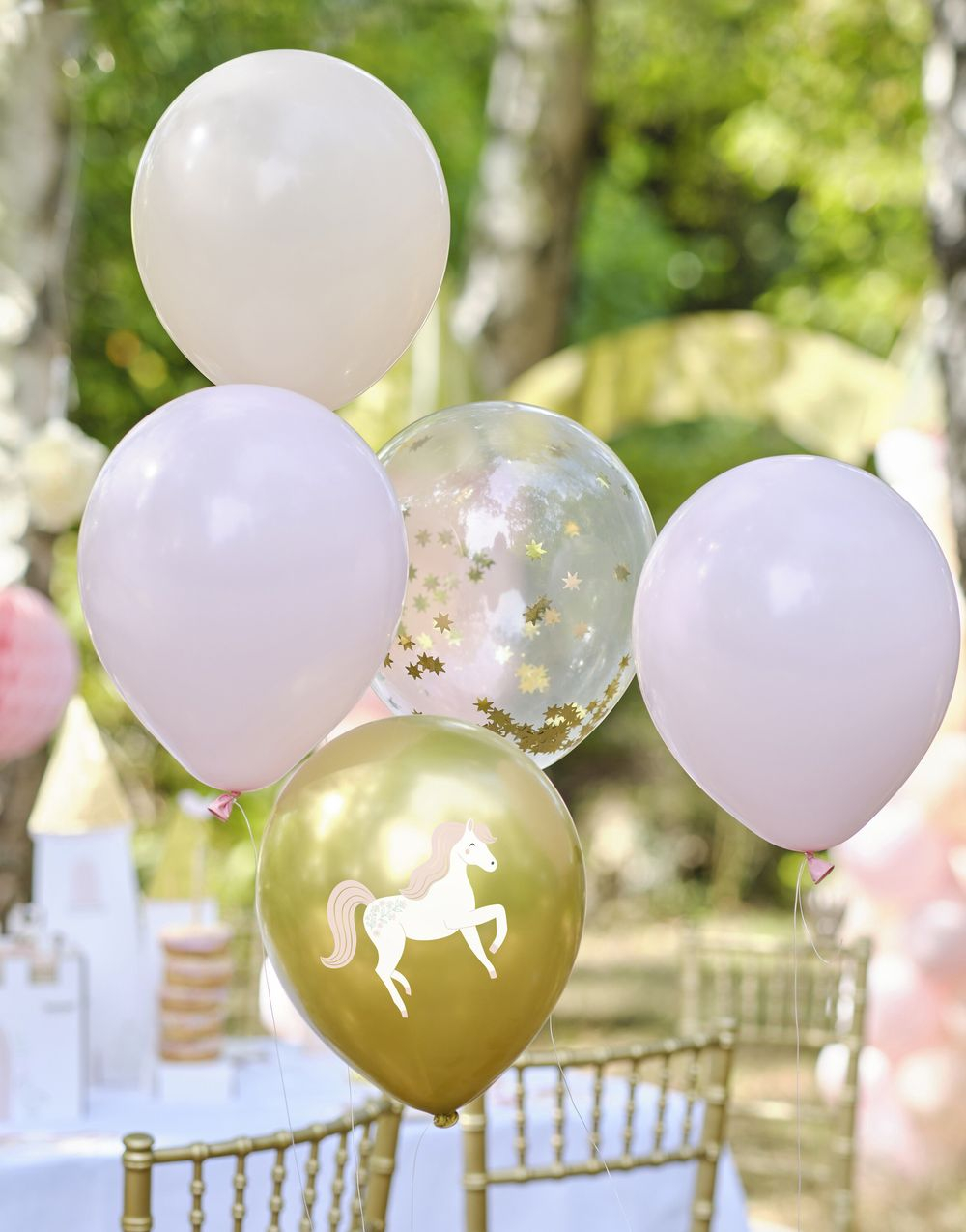 Bilde av 5 Stk 30 Cm Prinsesseballonger - Princess Party