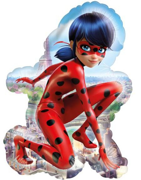 Miraculous Superhelt Figur - Folieballong