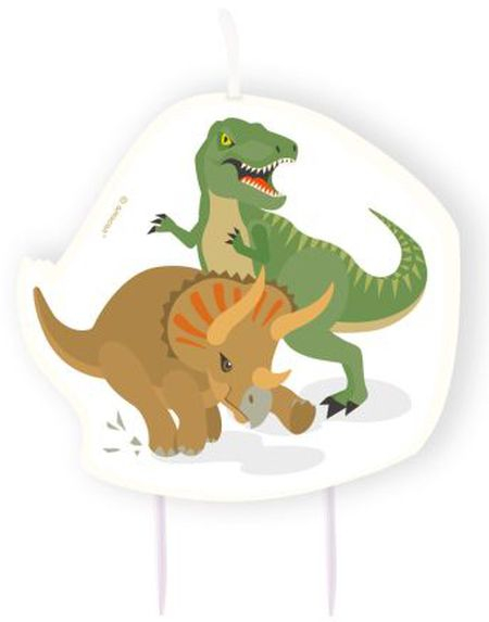 Bilde av Dinosaur Kakelys 10 Cm