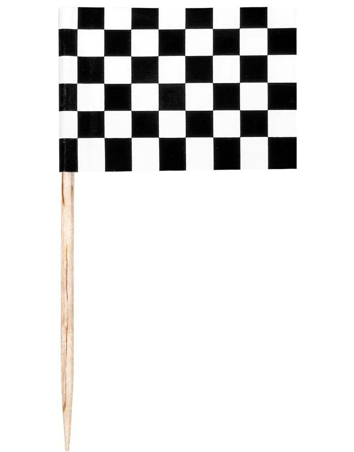 24 stk Mat/Kakeflagg - Racing
