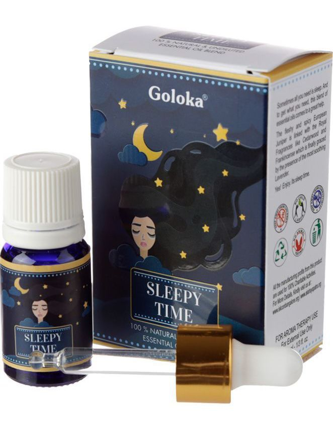 Goloka Sleepy Time Blend - 100% Ren Eterisk Olje 10 ml