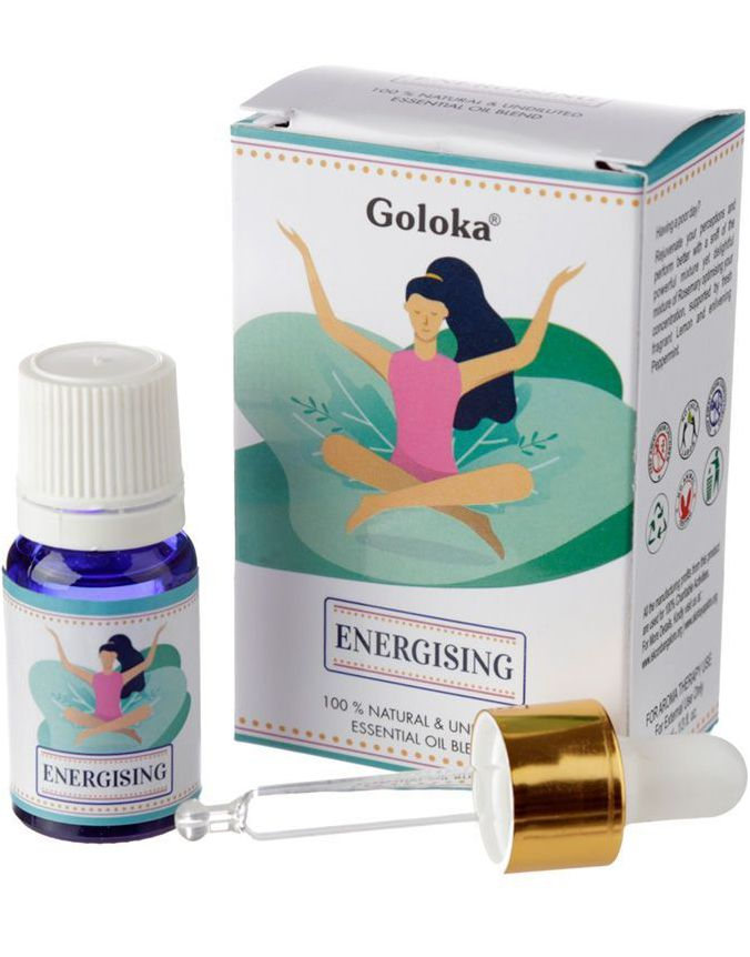 Goloka Energising Blend - 100% Ren Eterisk Olje 10 ml