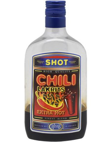 Bilde av Tyrker Shot Med Extra Hot Chili Lakris Smak - Bland Din Egen Shot