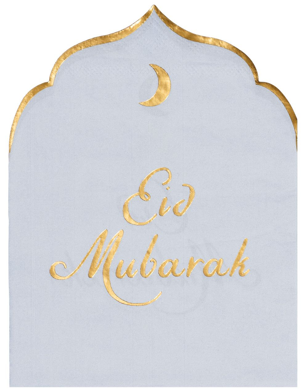 12 stk Eid Mubarak Servietter 23x30 cm