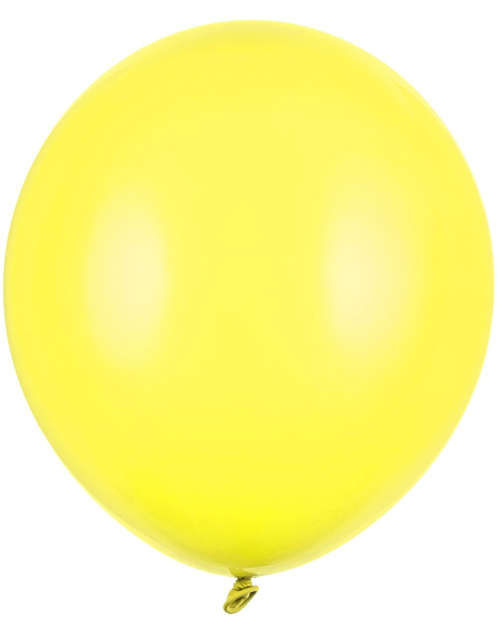 25 stk 43 cm - Kjempestore Pastell Gule Ballonger
