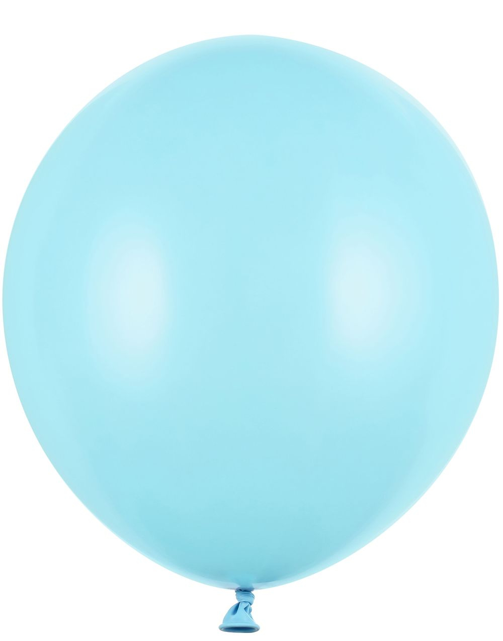 25 stk 43 cm - Kjempestore Pastell Lys Blå Ballonger