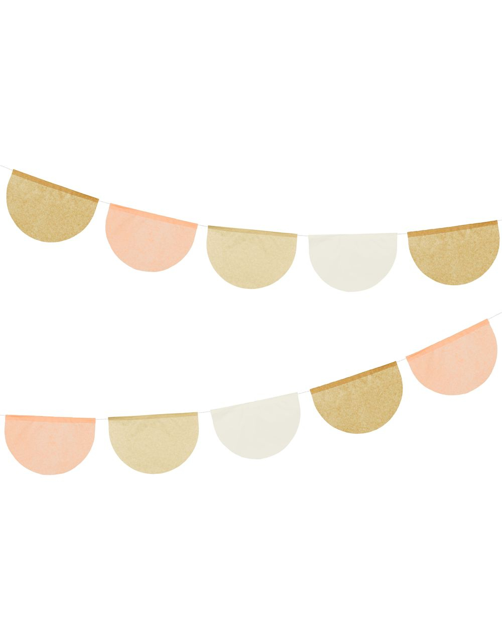 Girlander i Vakre Duse Farger - 3 meter