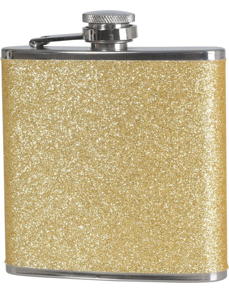Gullfarget Glitter Lommelerke