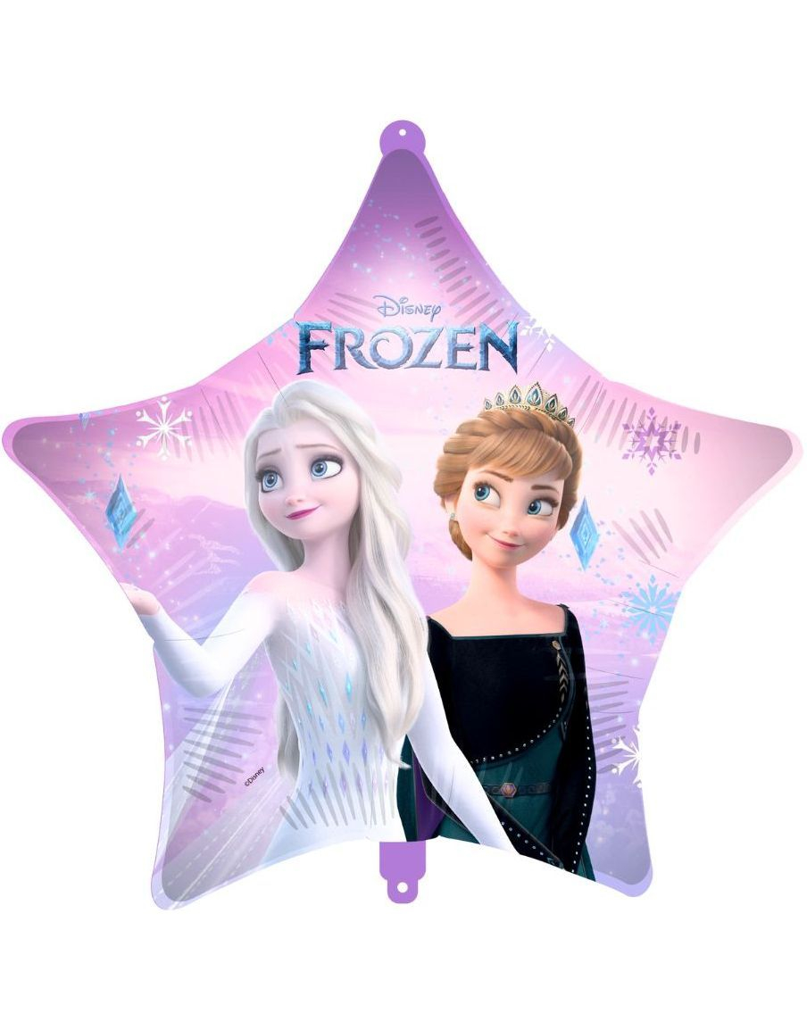 Frozen Stjerne Folieballong 46 cm