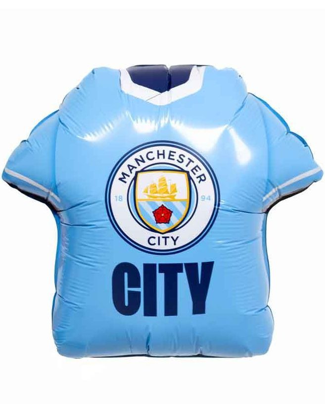 Fotball Folieballong 52x51 cm - Manchester City
