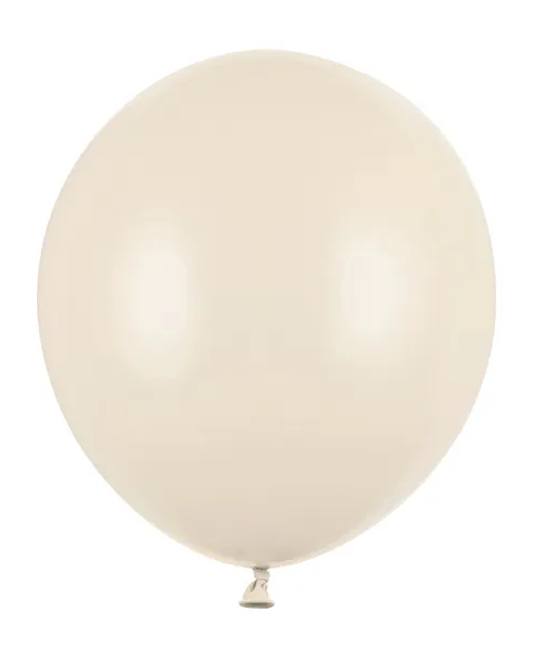 25 stk STORE 43 cm - Pastell Beige Ballonger