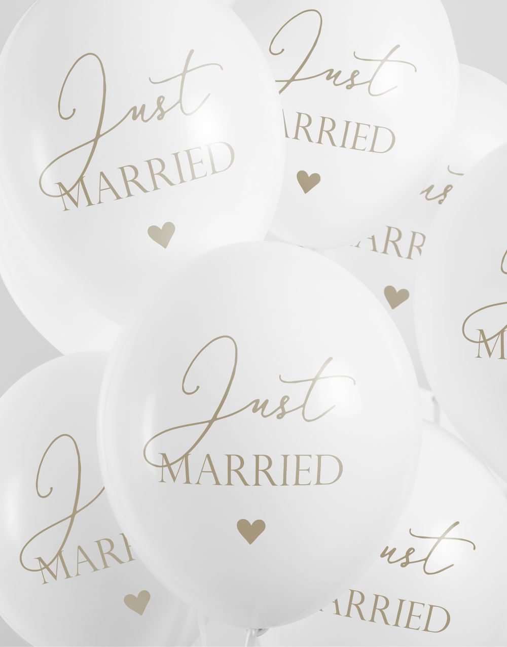 50 stk 30 cm Bryllupsballonger 