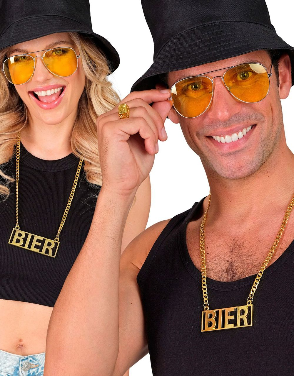 Bier - Gullfarget Smykke