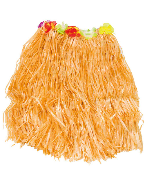 Aloha 60 cm Beige Hawaii-Skjørt