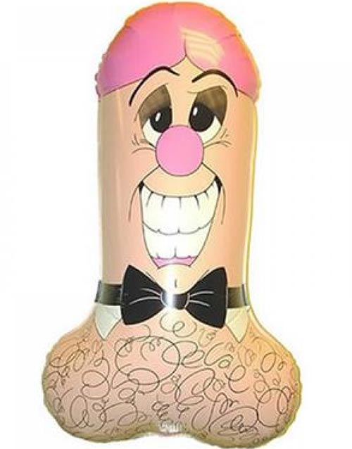 STOR Mr. Willy Folieballong 76 cm