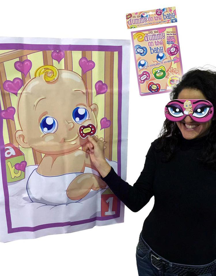 Sett Smokken på Babyen - Babyshower Spill