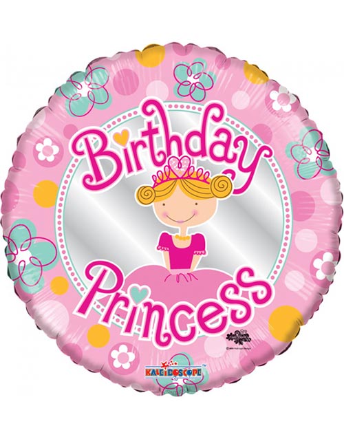 Birthday Princess - Folieballong 46 cm