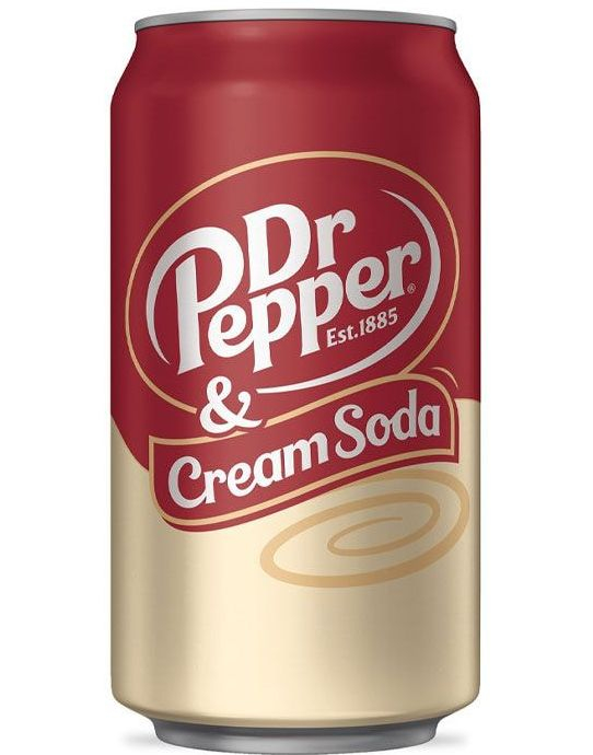 Dr. Pepper Cream Soda 355 ml (USA Import)