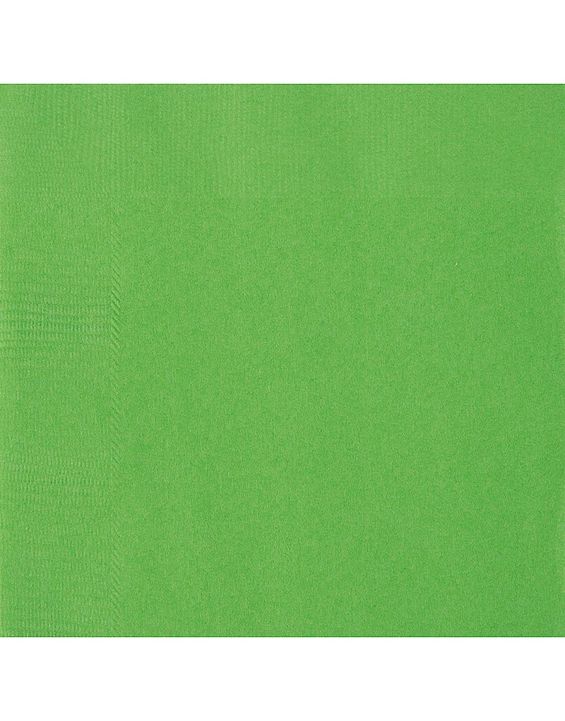 50 stk Limegrønne Servietter 33x33 cm