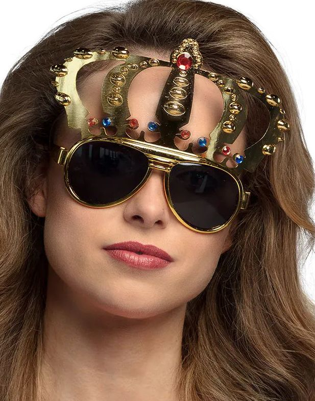 Konge Kostymebriller