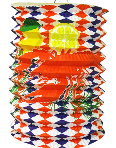 Dekorativ Lanterne 28x15 cm - Krepsefest