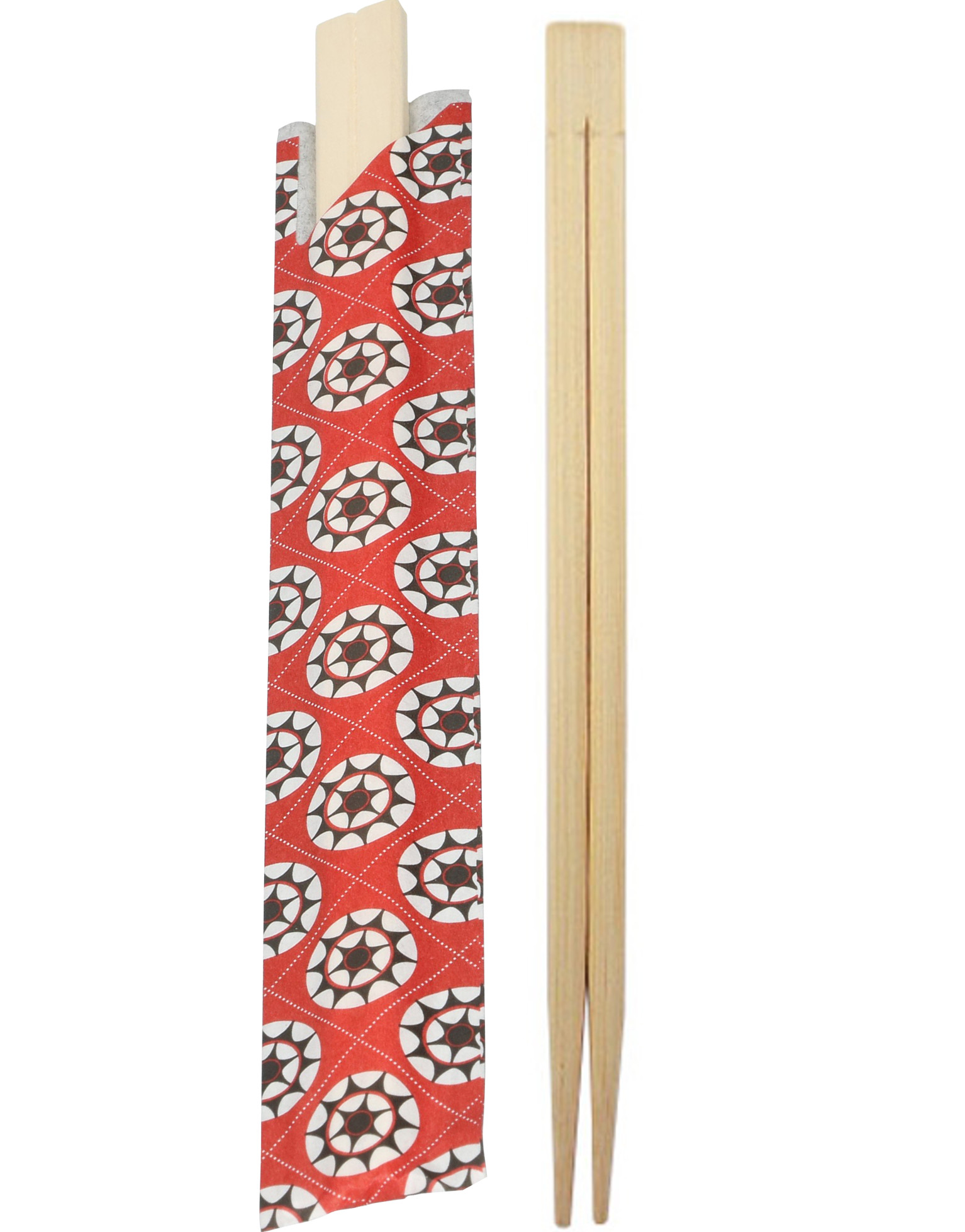 100 par Japanske Spisepinner i Bambus 20 cm