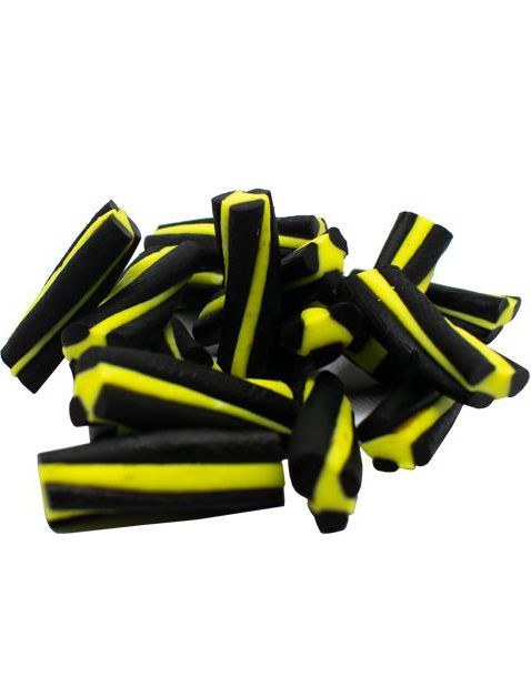 2 kg Sitron og Lakrisskruer - Finsk Lakris