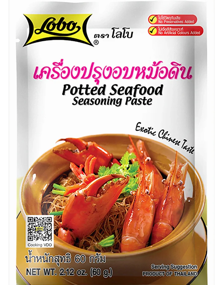 Pottet Seafood Seafood Paste - Lobo 60 gram (Kina)
