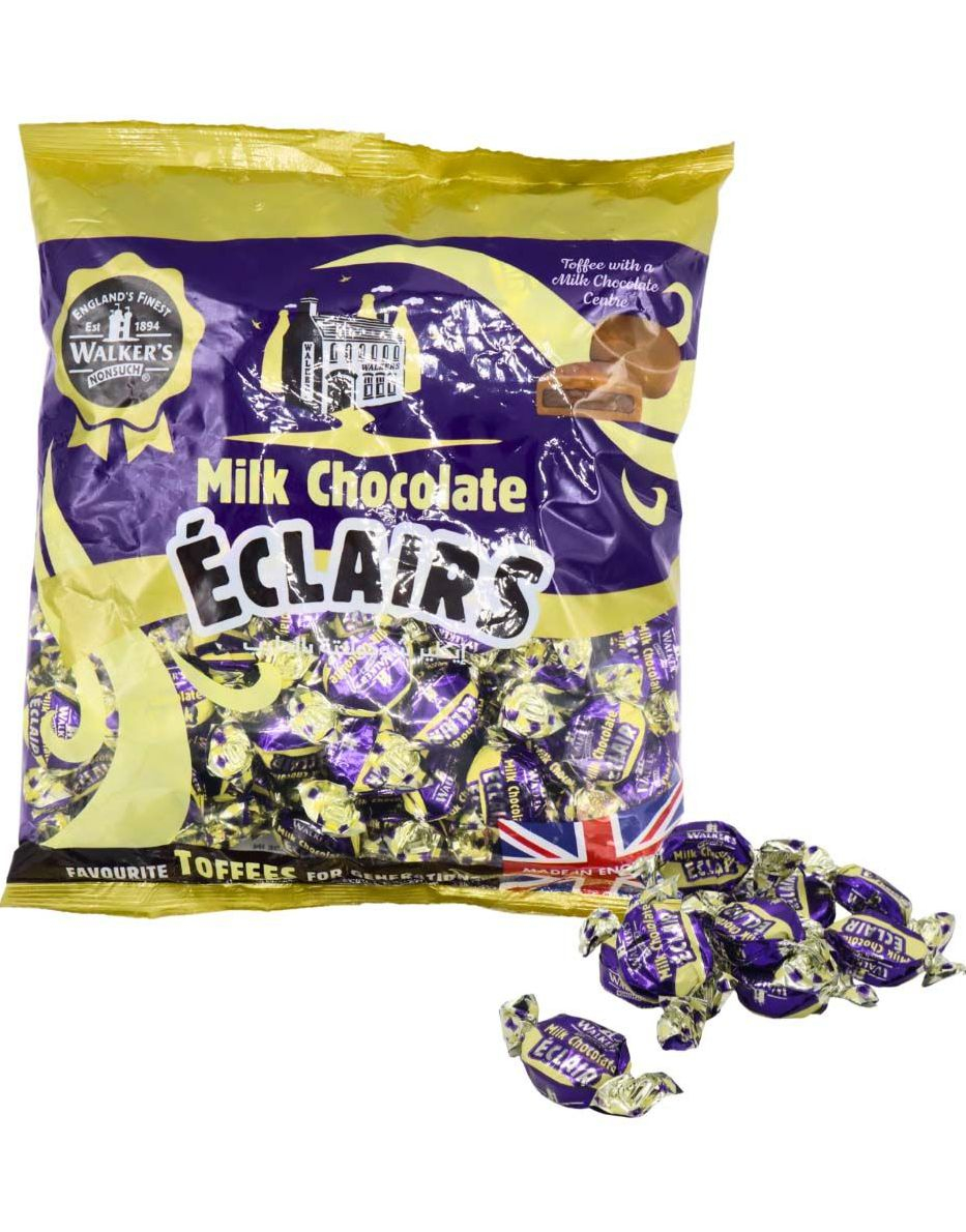 1 kg Walkers Nonsuch Milk Chocolate Eclairs