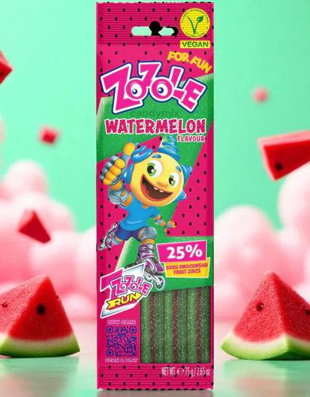 Zozole Watermelon Belts - Godteribelter med Vannmelon 75 gram