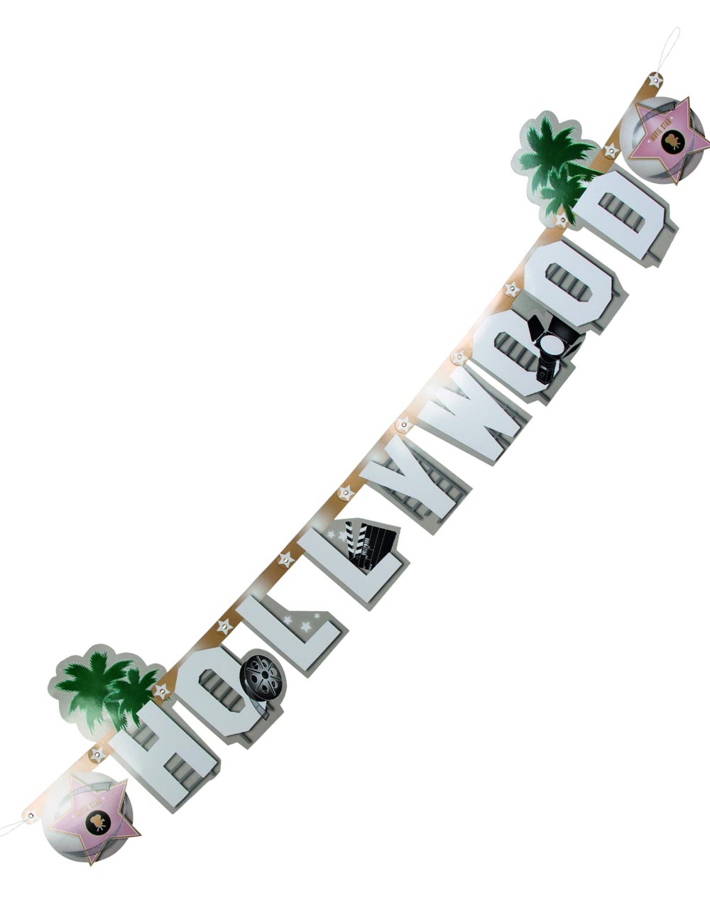 135 cm Banner - Hollywood Fame