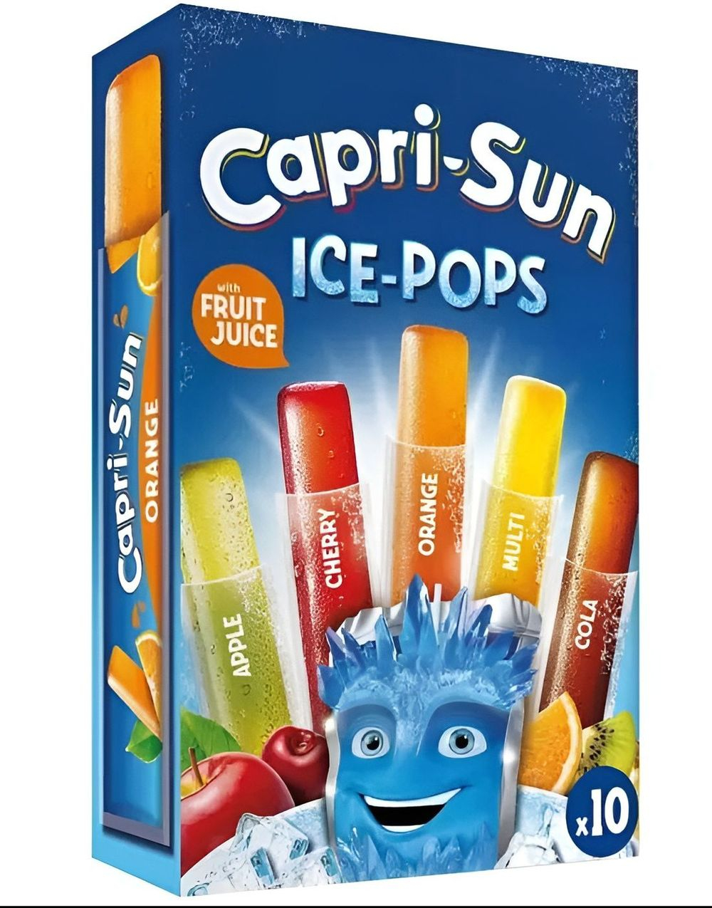 10 stk Capri-Sun Ice Pops - Saft-Is med 5 Assorterte Smaker 400 ml
