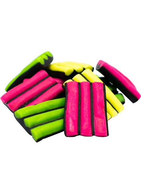 2 kg Stor Pose med Lakrisskinner - Finsk Lakris