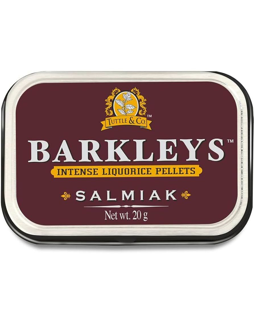 Barkleys Intense Liquorice Pellets Salmiak - Sukkertøy med Salmiaksmak